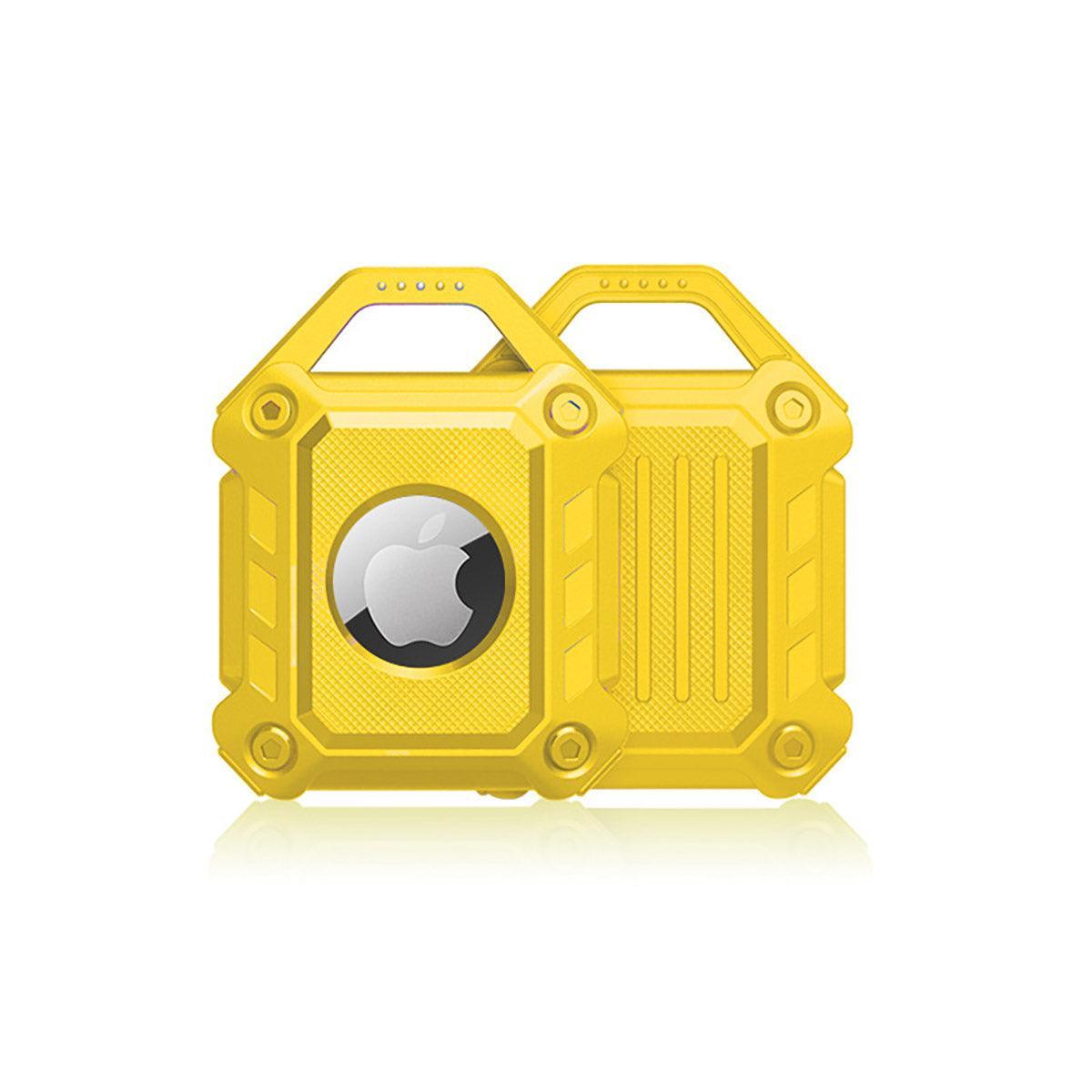 Waterproof Apple AirTag Protective Case TPU Cover Air Tag Tracker Loop Holder - Green