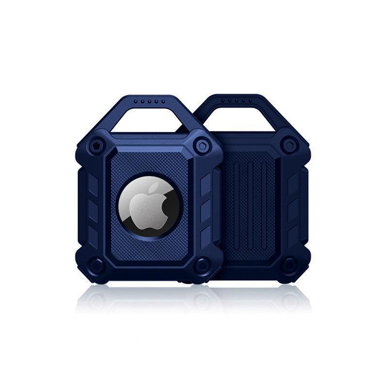 Waterproof Apple AirTag Protective Case TPU Cover Air Tag Tracker Loop Holder - Green