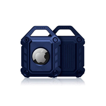 Waterproof Apple AirTag Protective Case TPU Cover Air Tag Tracker Loop Holder - Green