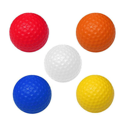 12 Pack Indoor/Outdoor Golf Practice Foam Balls - Mixed