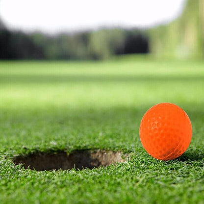 12 Pack Indoor/Outdoor Golf Practice Foam Balls - Orange