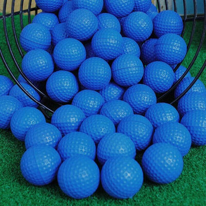 12 Pack Indoor/Outdoor Golf Practice Foam Balls - Orange