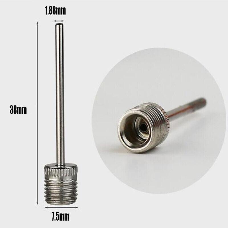 Stainless Steel Ball Pump Needle Inflator Pin for Football Basketball Volleyball - 3PCS