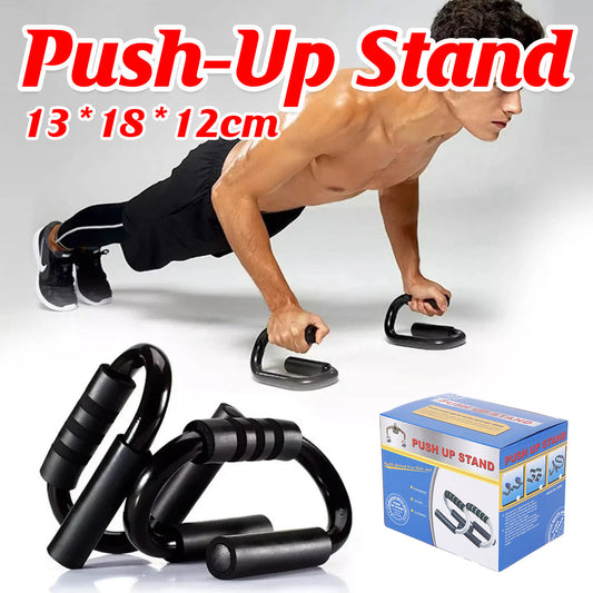 Push Up Bar Stand S Shape Home Workout Arm Chest Trainer Indoor Fitness Tool