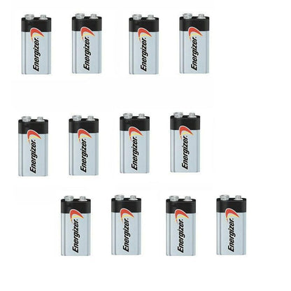 Energizer 9V Max Alkaline Battery Genuine Sealed In Card 6Lr61 Made In Malaysia - 1 PC