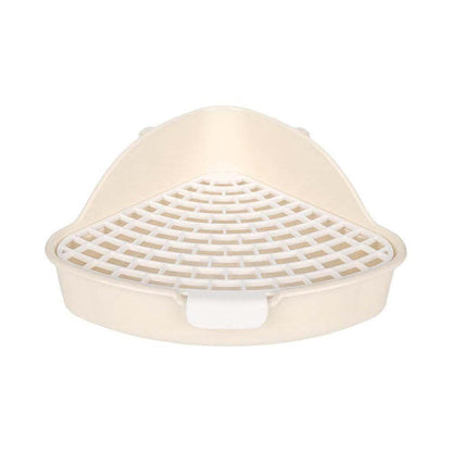 Rabbit Litter Box And Small Animals Pet Toilet Pee Pad Supplies Potty Rabbit - Blue