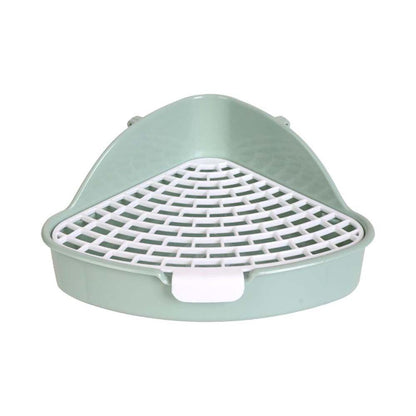 Rabbit Litter Box And Small Animals Pet Toilet Pee Pad Supplies Potty Rabbit - Green