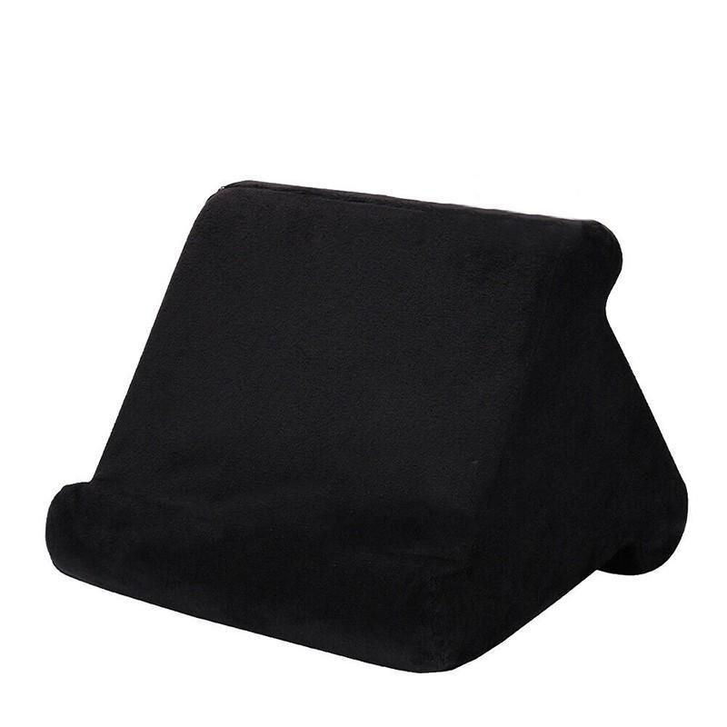 Tablet Pillow Stands For iPad Book Reader Holder Rest Laps Reading Cushion - Blue