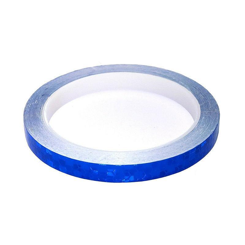 8m Reflective Tape for Bikes Cars Motorcycles Waterproof High Visibility Strip - Black-Yellow