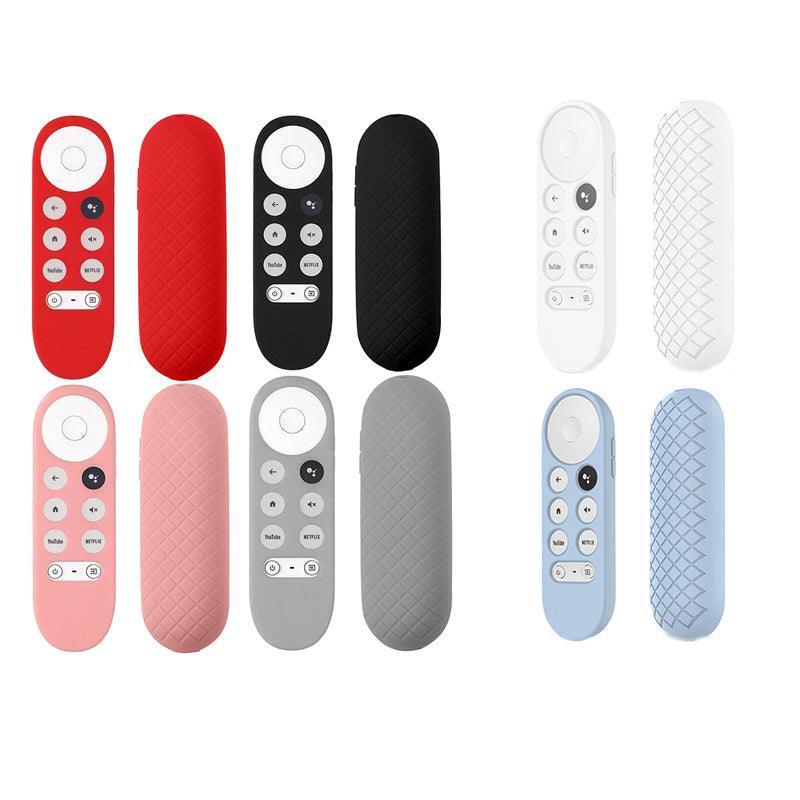 Silicone Case Protective Cover Shell For Google Chromecast Tv 2020 Voice Remote - Blue