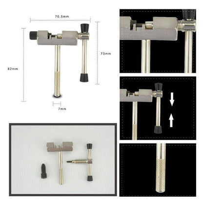 5PCS Bike Repair Tool Kit Crank Puller Chain Breaker Freewheel Bottom Bracket Remover