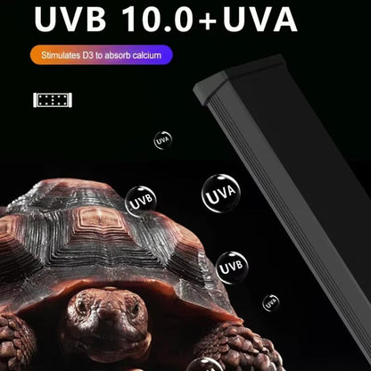 Reptile UVB Lamps Adjustable LED Light for Reptile Tanks Pet Lighting System - 12W