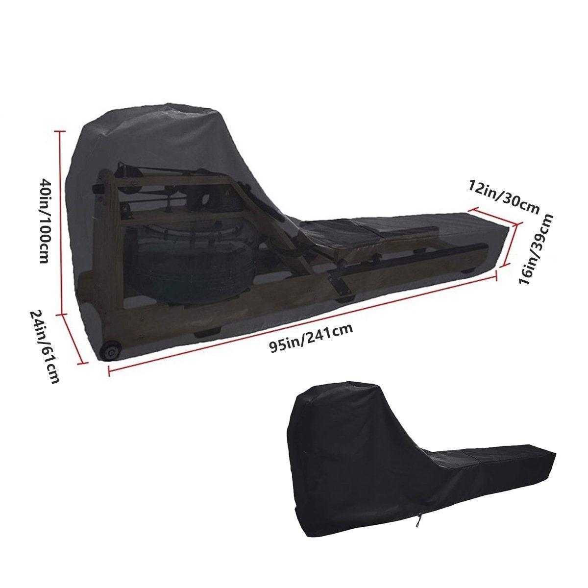 Waterproof Rowing Machine Cover Dustproof Protective Cover for Rowing Machines