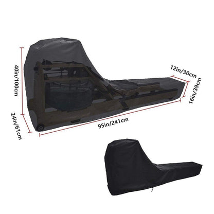 Waterproof Rowing Machine Cover Dustproof Protective Cover for Rowing Machines