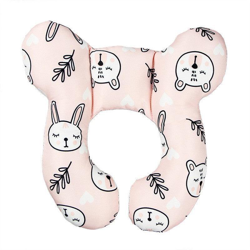 Baby Soft U-Shaped Auto Car Seat Stroller Head Neck Support Pillow Cushion Au - Fox