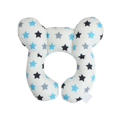 Baby Soft U-Shaped Auto Car Seat Stroller Head Neck Support Pillow Cushion Au - Star