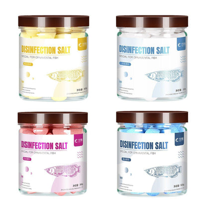 Aquarium Sea Salt Water Treatment Universal Powder For Fish Tank Purification - Yellow