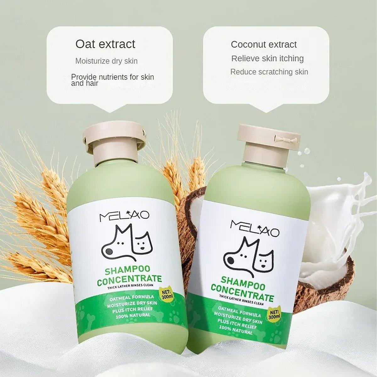Pet Body Soap Bath Lotion Hair Protecting Knotted Cat Dog Shampoo Conditioner - Shampoo-300ml