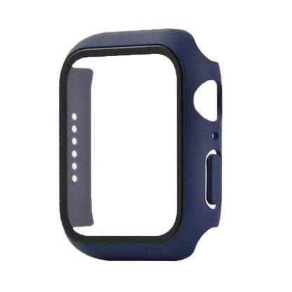 For Apple Watch iWatch Series SE 6 5 4 3 2 1 Case Full Glass Cover 38mm - Green