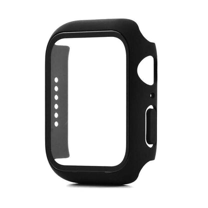 For Apple Watch iWatch Series SE 6 5 4 3 2 1 Case Full Glass Cover 40mm - Green