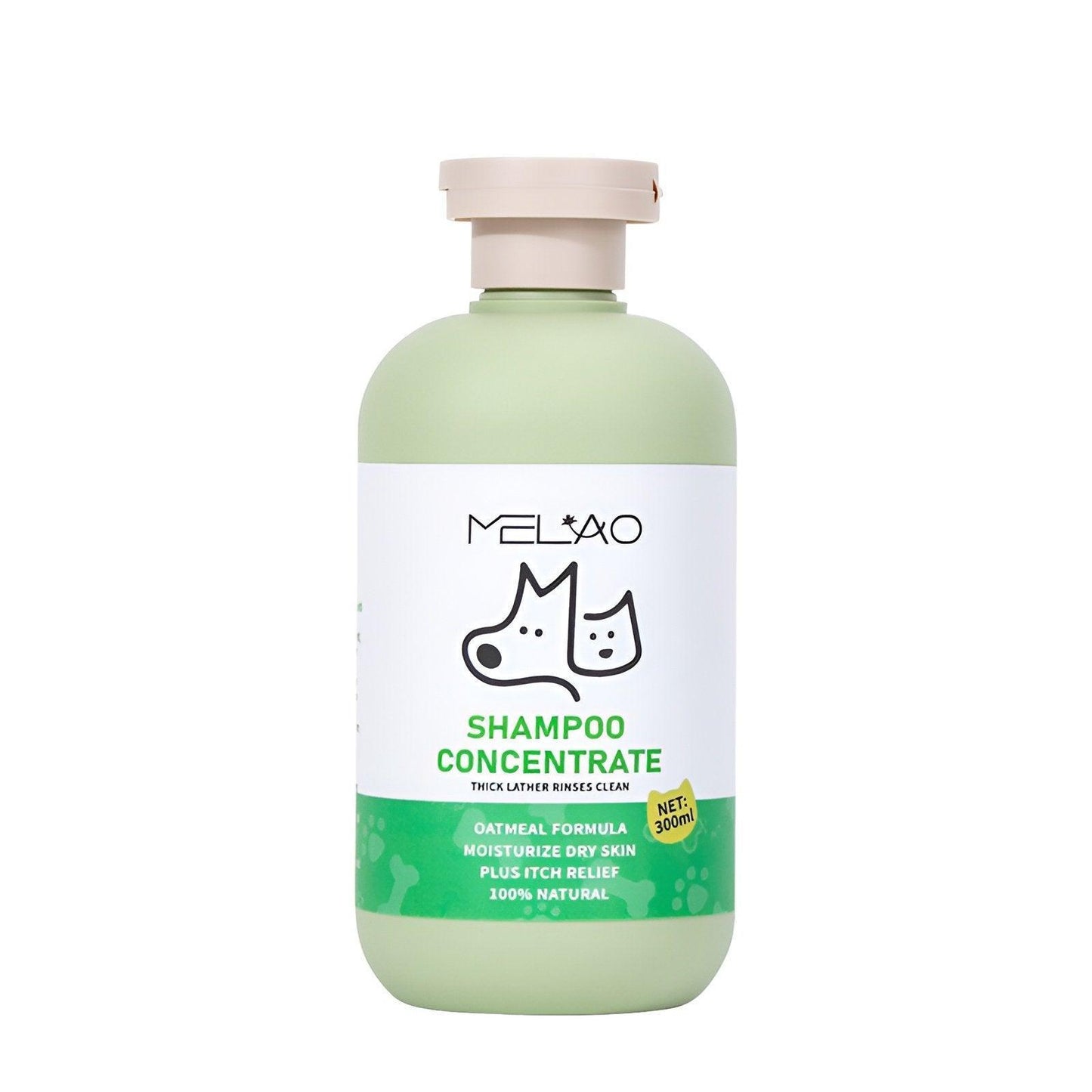 Pet Body Soap Bath Lotion Hair Protecting Knotted Cat Dog Shampoo Conditioner - Shower Gel-300ml