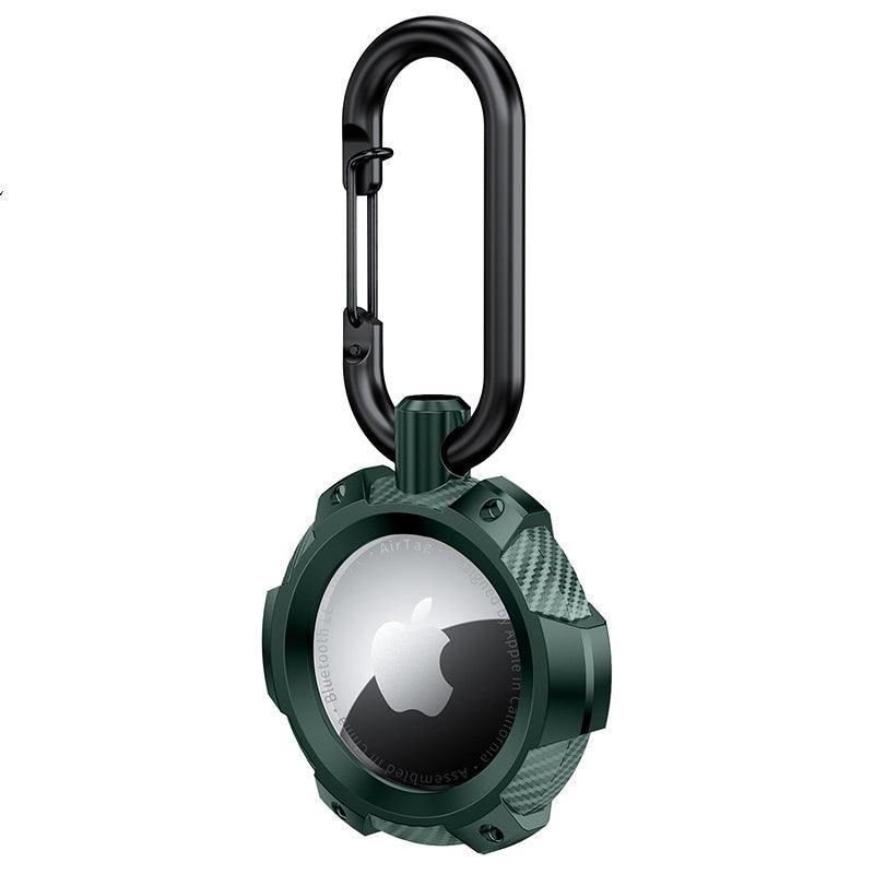 For Apple Airtag Armor Silicone Shockproof Protective Case Air Tag Cover Holder - Blue