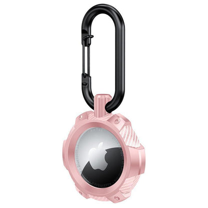 For Apple Airtag Armor Silicone Shockproof Protective Case Air Tag Cover Holder - White