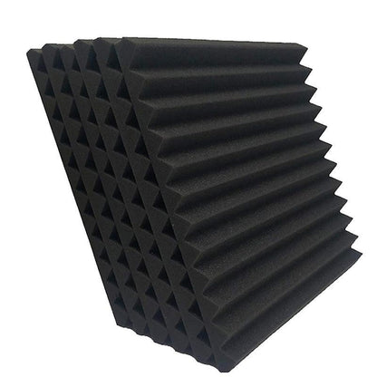 Sound Proofing Acoustic Panels Tiles Foam Studio Egg Shell Insulation Bass Traps - 12PCS
