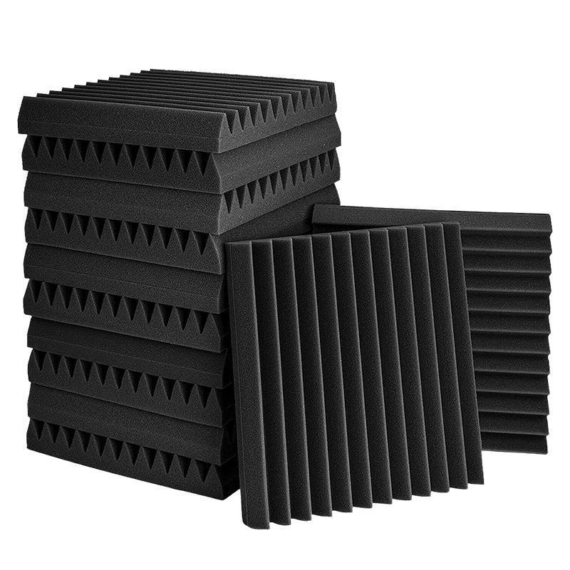 Sound Proofing Acoustic Panels Tiles Foam Studio Egg Shell Insulation Bass Traps - 12PCS