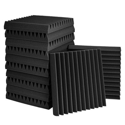 Sound Proofing Acoustic Panels Tiles Foam Studio Egg Shell Insulation Bass Traps - 12PCS