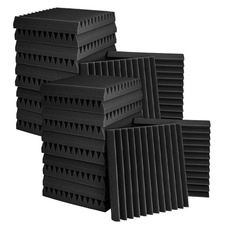 Sound Proofing Acoustic Panels Tiles Foam Studio Egg Shell Insulation Bass Traps - 12PCS