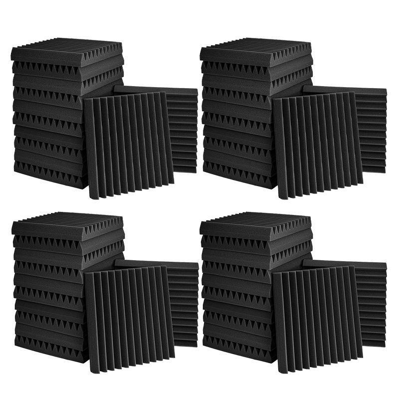 Sound Proofing Acoustic Panels Tiles Foam Studio Egg Shell Insulation Bass Traps - 12PCS