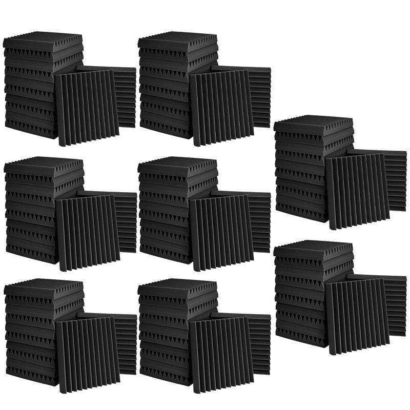 Sound Proofing Acoustic Panels Tiles Foam Studio Egg Shell Insulation Bass Traps - 12PCS