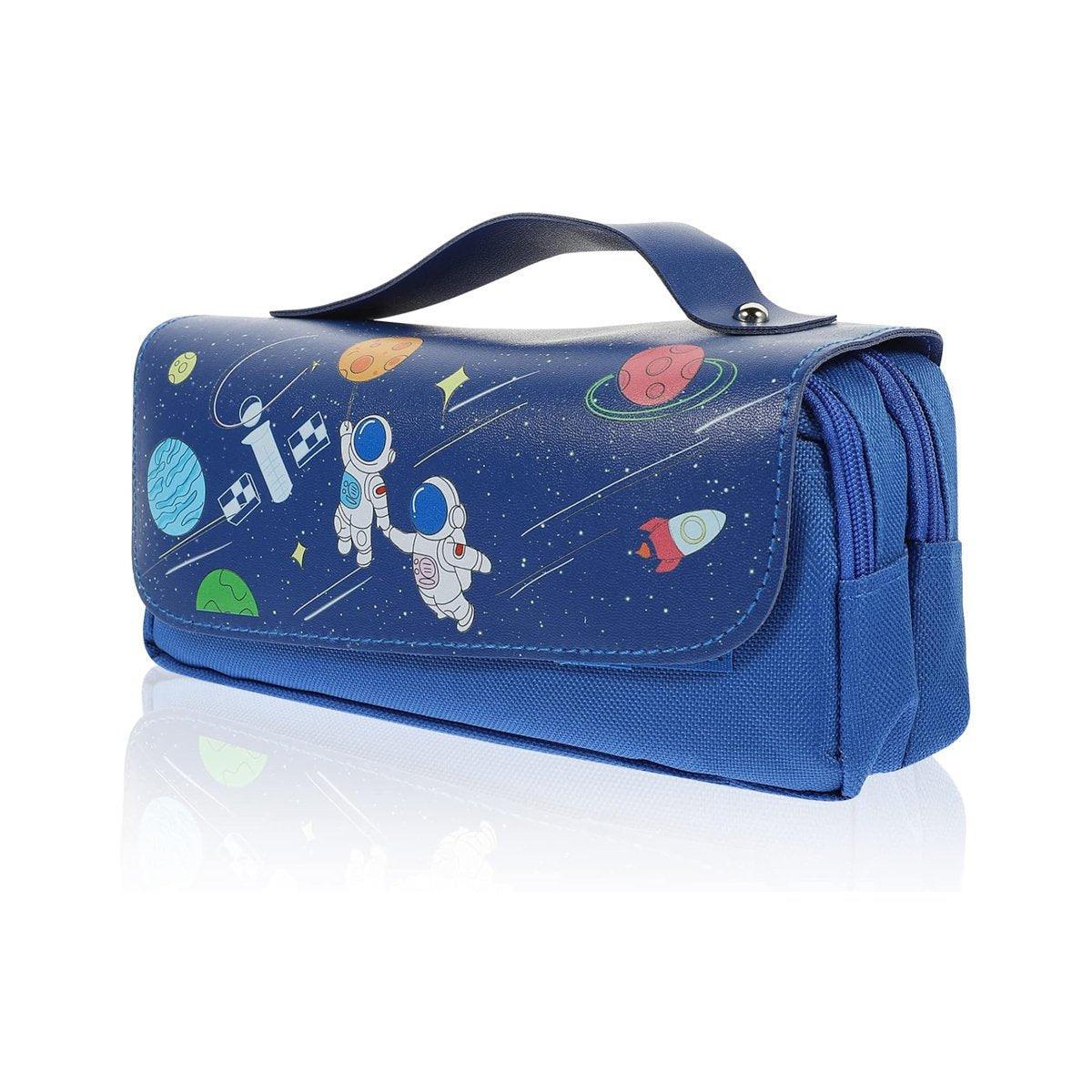 Functional Pencil Case Stationery Bag Pen Holder Storage Organizer for School - 03