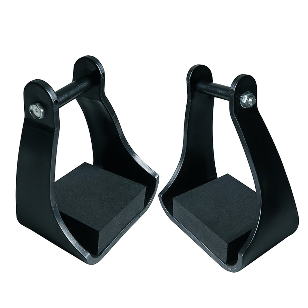 2pcs Plastic Stirrups Adjustable Horse Riding Equestrian Training Stable Riding