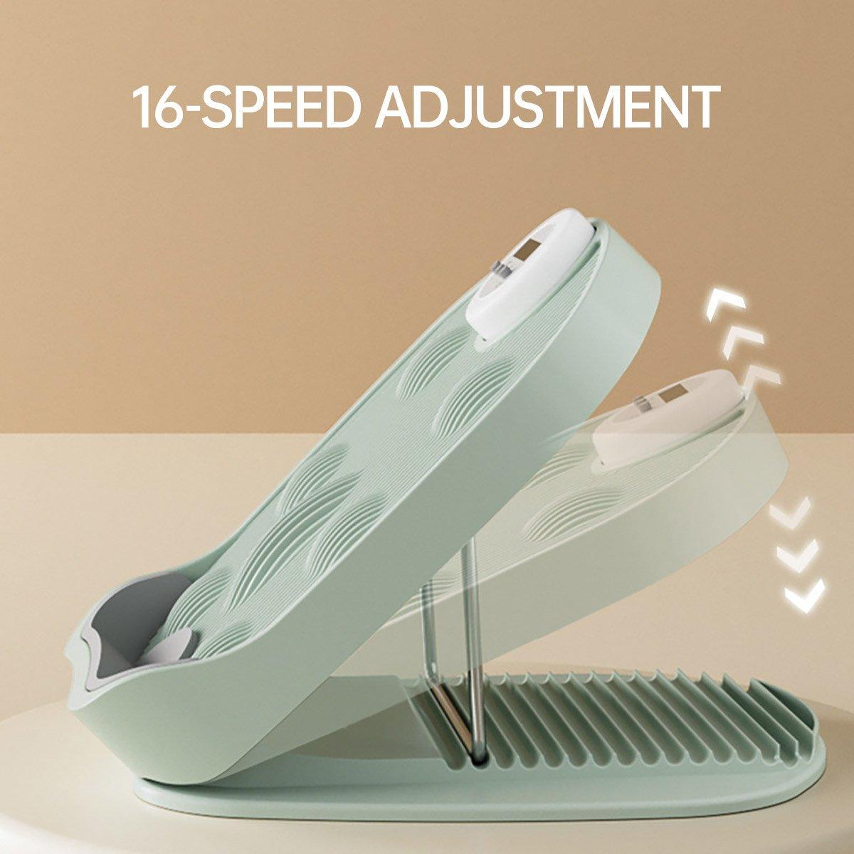 Inclined Pedal Leg Stretcher Multifunctional Stretching Plate Exercise Tool - Purple-Basic