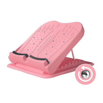 Inclined Pedal Leg Stretcher Multifunctional Stretching Plate Exercise Tool - Purple-Basic