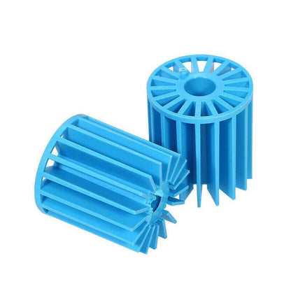 100-300X Bio Balls Aquarium Marine Fish Tank Pond Sump Filter Media Biological - Blue 100PCS