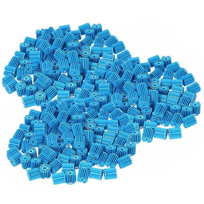 100-300X Bio Balls Aquarium Marine Fish Tank Pond Sump Filter Media Biological - Blue 100PCS
