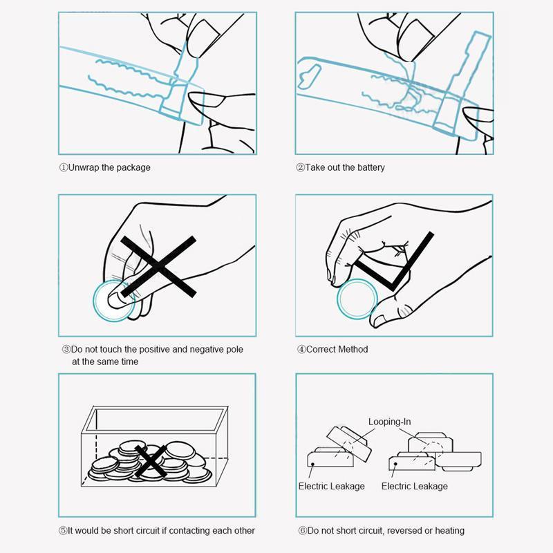 50PCS LR44 AG13 1.5V Alkaline Button Cell Batteries for Watch Calculator Remote
