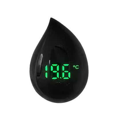 Mini Digital Fish Tank Thermometer High Precision Aquarium Temperature Gauge - Green