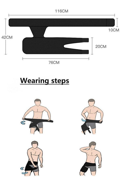 Groin Pain Relief Thigh Support Strain Brace Hip Compression Hamstring Strap