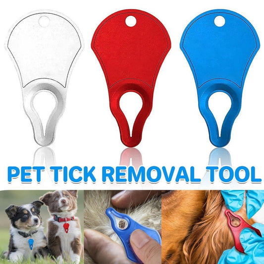 1PC Tick Removal Tool Pet Dog Lice Clip Cat Flea Removal Tool Tick Remover Tool - Blue