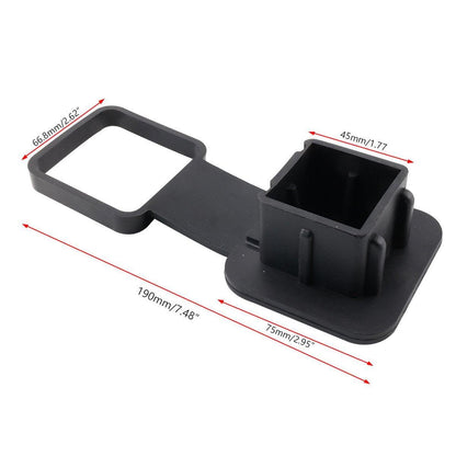 2pcs Car Trailer Hook Cover Retrofit Decoration Protective Towing Hitch Cover