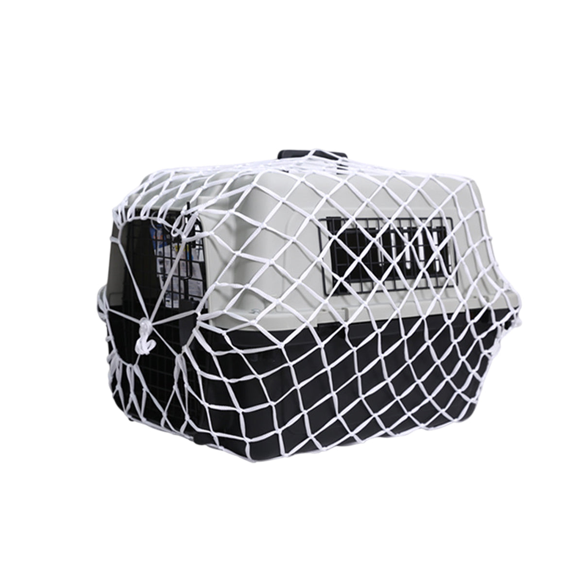 Pet Carrier Net Bag for Cat Dog Travel Mesh Cover Protective Tote Use - 50 × 33 × 33 cm