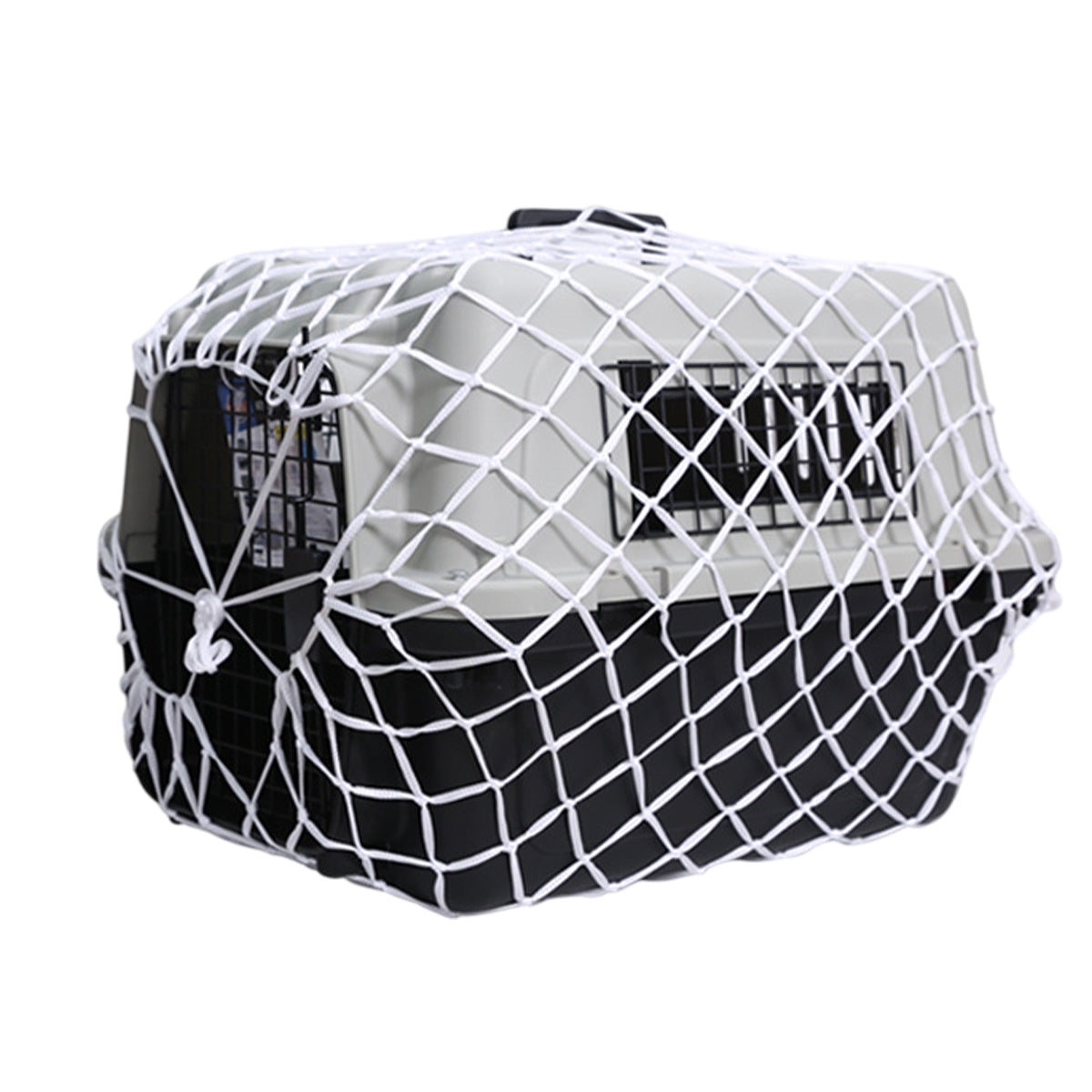 Pet Carrier Net Bag for Cat Dog Travel Mesh Cover Protective Tote Use - 50 × 33 × 33 cm