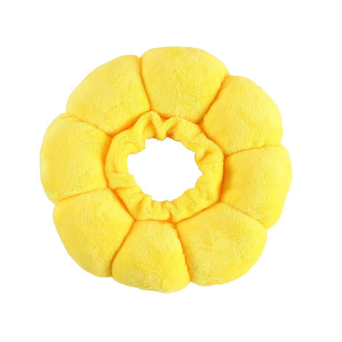 Sunflower Elizabeth Collar for Cats and Dogs Anti Licking Sterilization Headgear - M