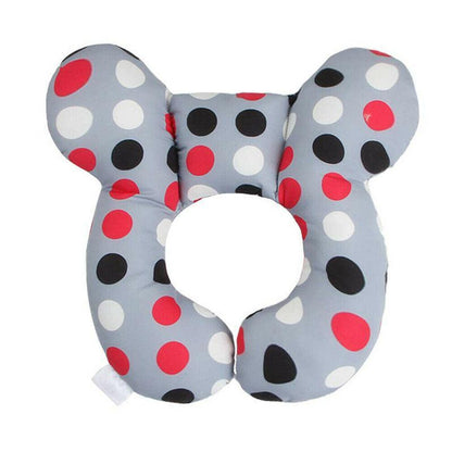 Baby Soft U-Shaped Auto Car Seat Stroller Head Neck Support Pillow Cushion Au - Hippo