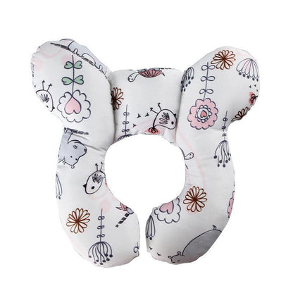 Baby Soft U-Shaped Auto Car Seat Stroller Head Neck Support Pillow Cushion Au - Hippo