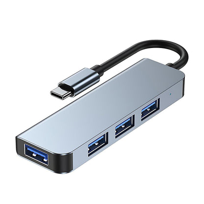 8/6/4-In-1 Usb-C Hub Adapter Type-C Hub Hdmi For Macbook Pro/Air Ipad Pro Laptop - 4-IN-1